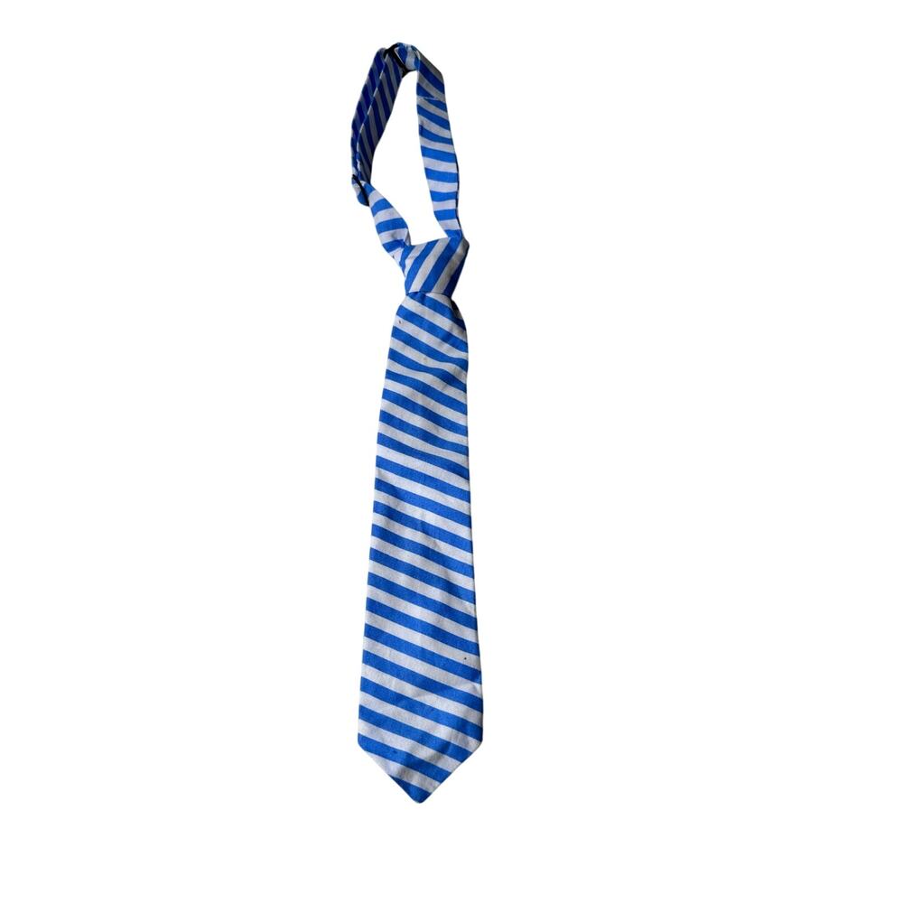 Tadpole and Lily Blue Striped Adjustable Tie (4-10 Years)